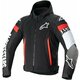 Alpinestars Zaca Air Jacket Black/White/Red Fluo M Tekstilna jakna