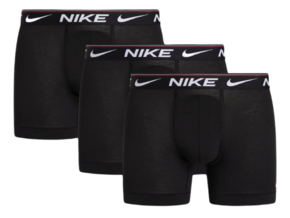 Bokserice Nike Dri-Fit Ultra Comfort Trunk 3P - black/black/black
