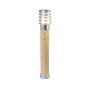 NORLYS 1443GA | Alta-Wood Norlys podna svjetiljka 85cm 1x E27 IP65 sivo