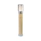 NORLYS 1443GA | Alta-Wood Norlys podna svjetiljka 85cm 1x E27 IP65 sivo, drvo