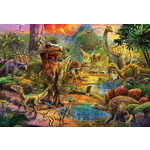 Puzzle Dinosaur Land Educa 17655 (1000 pcs) , 770 g