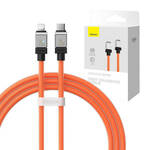 Kabel za brzo punjenje Baseus USB-C na Coolplay Series 1m, 20W (narančasti)