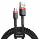 Baseus Cafule Micro USB kabel 2.4A 1m (crveni+crni) (paket od 5 komada)