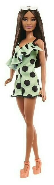 Mattel Barbie model - Lime haljina na točkice