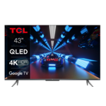 TCL 43C735 televizor, 43" (110 cm), LED/QLED, Ultra HD, Google TV, HDR 10/HDR Premium/HDR Pro