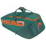 Tenis torba Head Pro Racquet Bag XL - dark cyan/fluo orange
