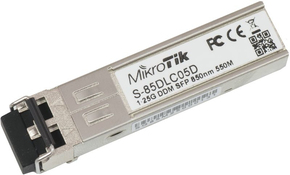 Mikrotik S-85DLC05D modul mrežnih primopredajnika 1250 Mbit/s SFP 850 nm