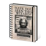 PYRAMID HARRY POTTER (WANTED SIRIUS BLACK) A5 NOTEBOOK