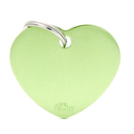 My family biléta - zeleno srce S (MFB41)