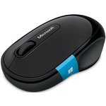 Microsoft Sculpt Comfort Bluetooth bežični miš, laser, crni/plavi