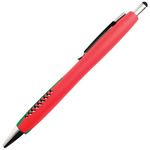 -Olovka kemijska metalna gumirana grip+touch pen YCD1006TR Melbourne zelena