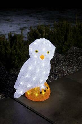 Konstsmide 6186-203 sova hladno bijela LED Energetska učinkovitost 2021: G (A - G) Akrilna figura sova
