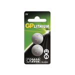 GP Lítium dugmasta baterija, CR2032, 2kom (B15323)