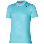 Muški teniski polo Mizuno Charge Shadow Polo - blue glow