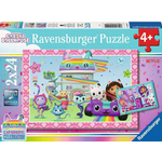 Ravensburger Gabbyna slagalica s kućicom za lutke, 2x24d