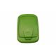 Rubbish bin Mondex Green Black/Green polypropylene Plastic 15 L
