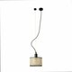 FARO 64314-47 | Mambo-FA Faro visilice svjetiljka 1x E27 crno mat, ratan