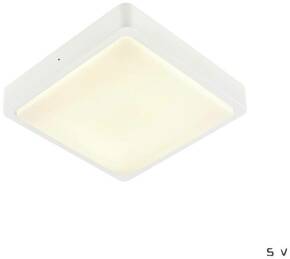 SLV AINOS 1003449 LED stropna svjetiljka bijela 17 W toplo bijela do neutralno bijela moguča zidna montaža