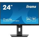 Iiyama ProLite XUB2497HSN-B1 monitor, IPS, 23.8", 16:9, 1920x1080, pivot, USB-C, HDMI, Display port, VGA (D-Sub), USB