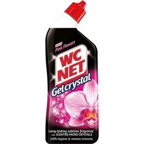 Wc net Gelcrystal sredstvo za čišćenje wc školjke – Pink Flowers 750ml