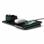 Bežični punjač SATECHI Trio Wireless Charging Pad (Apple Watch, Airpods, iPhone), crni