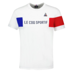 Muška majica Le Coq Sportif TRI Tee Short Sleeve N°1 SS23 - new optical white