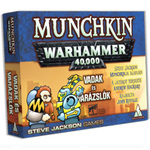 Munchkin Warhammer 40.000 Divljaci i Čarobnjaci dodatak društvenoj igri