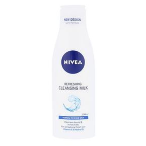 Nivea Refreshing mlijeko za čišćenje normalne i mješovite kože 200 ml