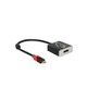 Adapter DELOCK, USB-C (M) na HDMI (Ž) Alt način rada, 4K 40Hz, crni