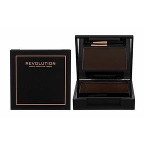 Makeup Revolution London Glossy Brow gel za obrve i pomada 5 g nijansa Medium za žene