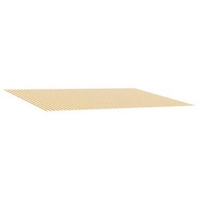 Zamjensko platno za tendu Žuta i bijela 400 x 200 cm Poliester
