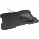 Miš TRUST Ziva Gaming, optički, LED, 3000dpi, USB, crni, sa podlogom