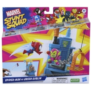 Marvel Stunt Squad: Spider-Man vs. Set igračaka za lansiranje Green Leprechaun - Hasbro