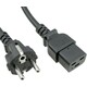 Kabel mrežni IEC C19/ŠUKO, NEDIS, 3x1.5 mm2, 2m