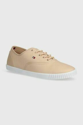 Tenisice Tommy Hilfiger Canvas Lace Up Sneaker FW0FW07805 Misty Blush TRY