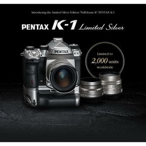Pentax K-1 42.0Mpx SLR srebrni digitalni fotoaparat