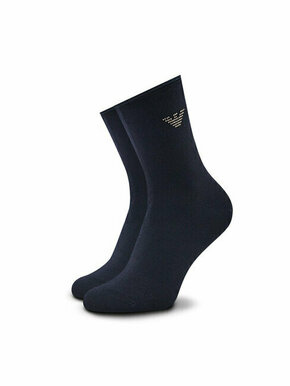 Ženske visoke čarape Emporio Armani 292306 2F223 00135 Marine