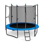 KLARFIT KLARFIT Rocketboy 250, 250 cm trampolin, unutarnja sigurnosna mreže, široke ljestve, plava