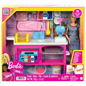 Barbie®: Barbie' s French cafe set za igru ​​sa plastelinom - Mattel