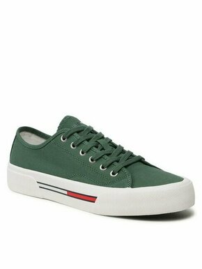 Tenisice Tommy Jeans Canvas Sneaker EM0EM01299 Urban Green MBG