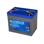 Baterija Ecobat Lead Crystal 12V, 75Ah, VRLA, brez vzdrževanja