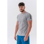 NEBBIA Muška majica Sporty Fit Essentials Light Grey XL