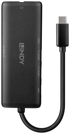 LINDY 43358 USB-C® mini priključna stanica Pogodno za marku (priključne stanice za prijenosno računalo): Universal