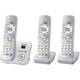 Panasonic KX-TG6823 bežični telefon, DECT, bijeli/srebrni