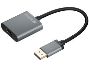 Sandberg Adapter DP1.4&gt;HDMI2.0 4K60 SND-509-19