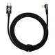Baseus kutni kabel USB-C - Lightning, 20W 2m, crni