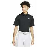 Nike Dri-Fit Tour Mens Solid Golf Polo Black/White 2XL