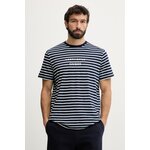 Guess majica za muškarce od pamuka x North Sails mornarsko plava M6GI47.K3499
