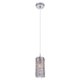 ITALUX MDM2136/1 | Linton Italux visilice svjetiljka 1x E14 srebrno, krom