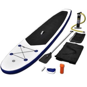 VidaXL Stand Up Paddle Board Set SUP Surf Ploča na Napuhavanje